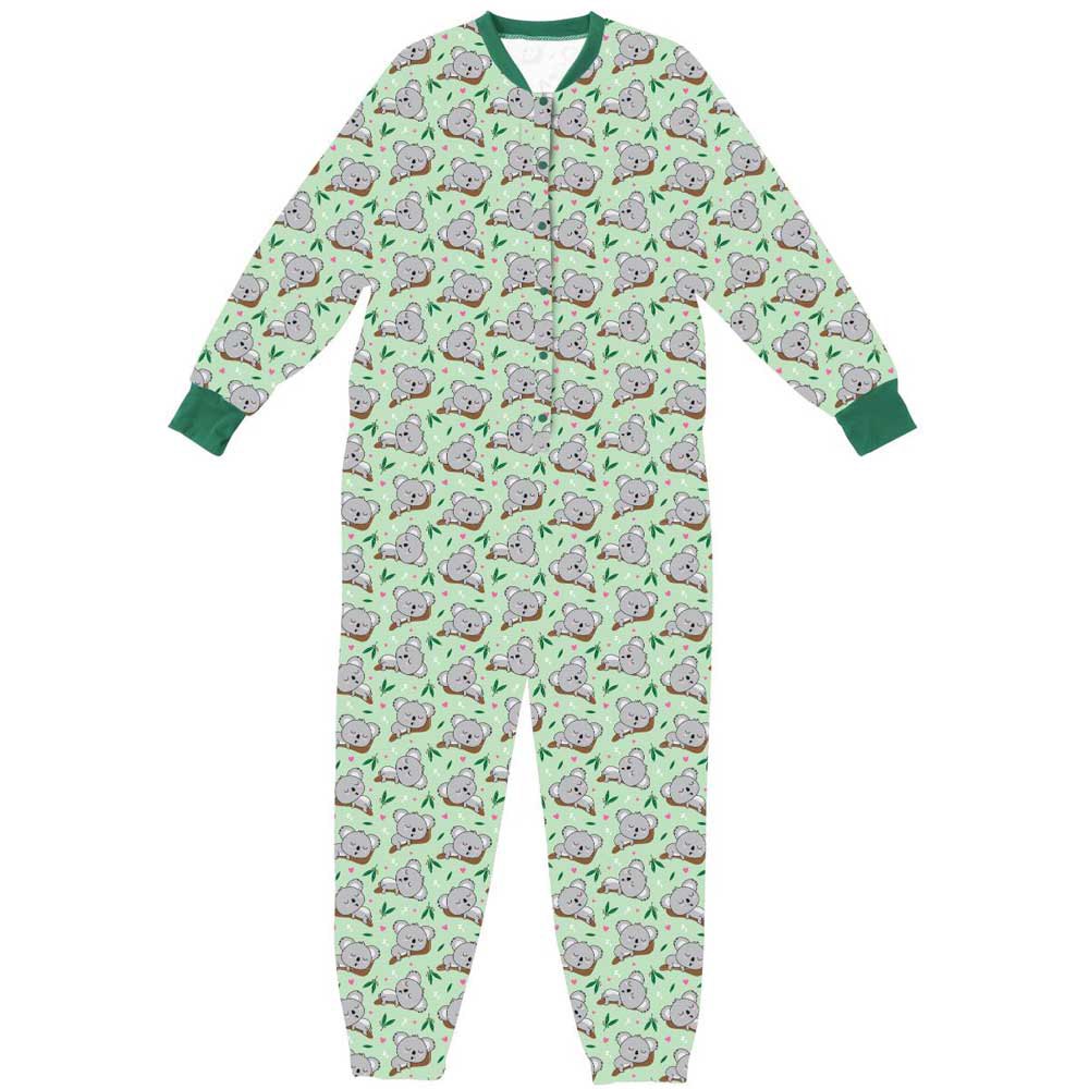 fuzzyard onesie dog pijama vert l