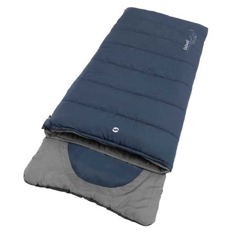 outwell contour junior sleeping bag bleu short / left zipper