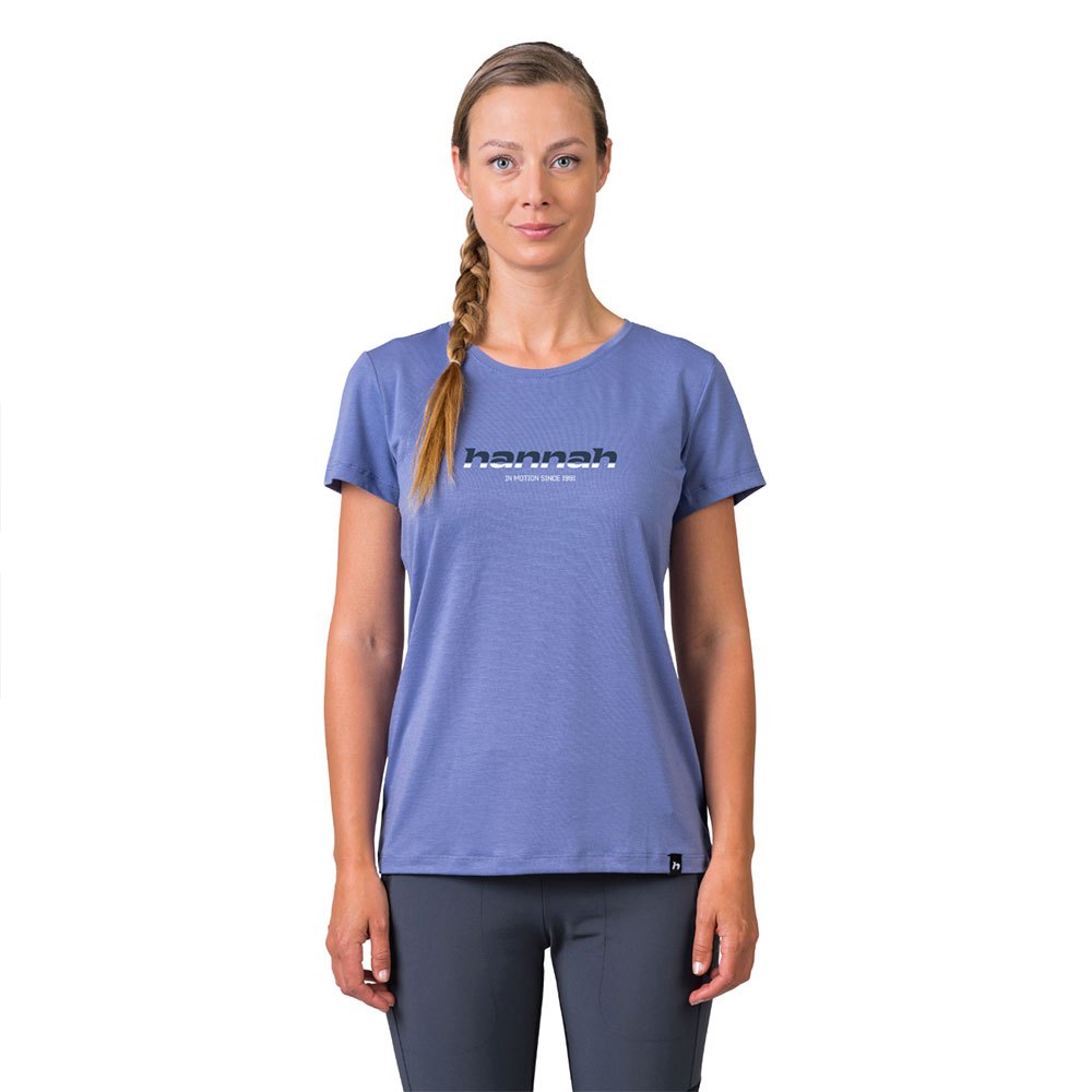 hannah cordy short sleeve t-shirt violet 36 femme