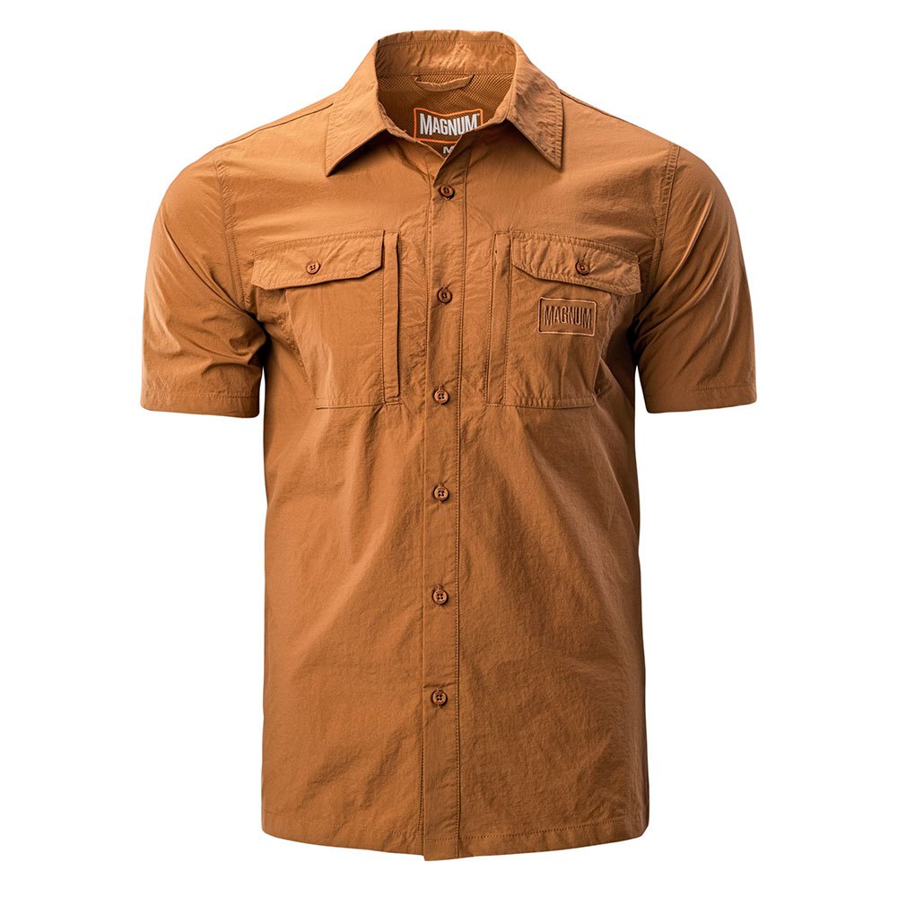 magnum battle short sleeve shirt marron 2xl homme