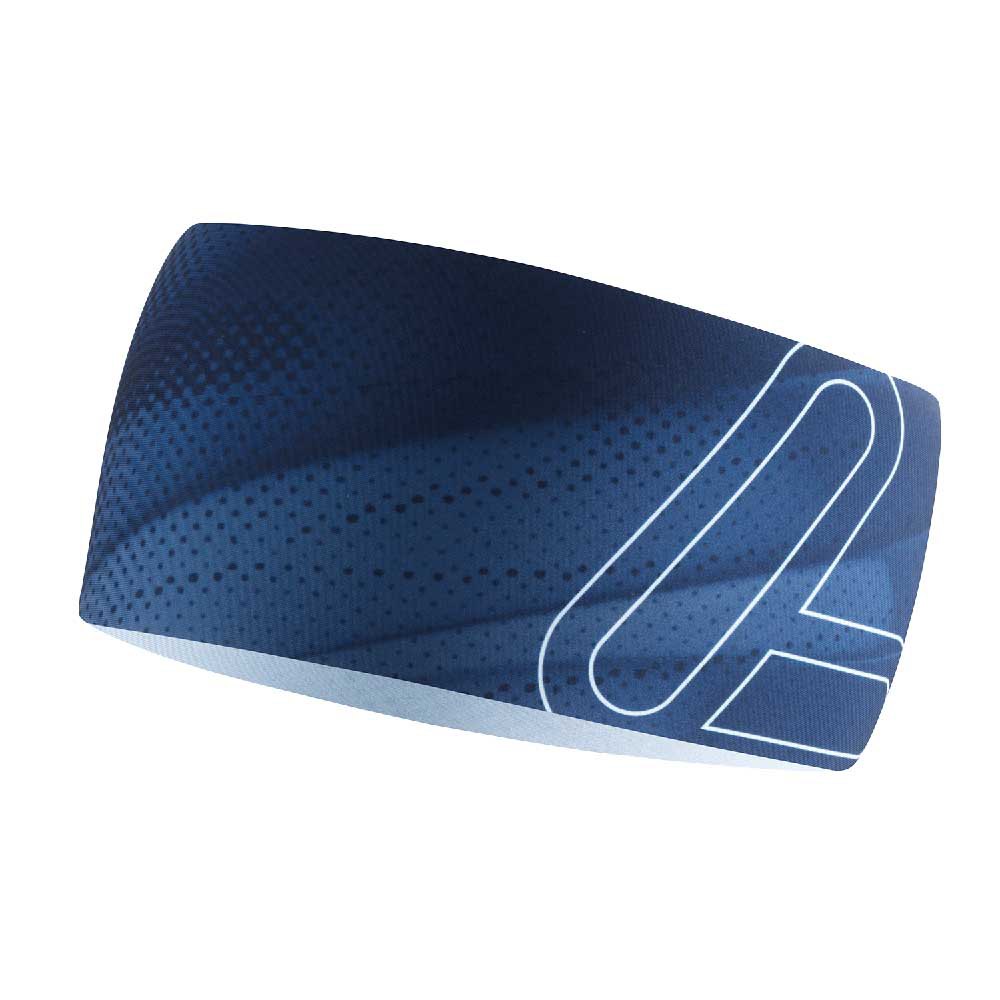 loeffler open cut elastic headband bleu  homme
