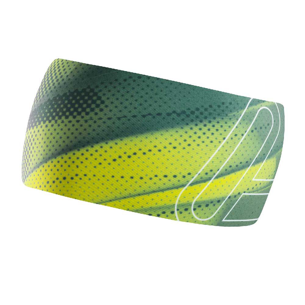 loeffler open cut elastic headband vert  homme