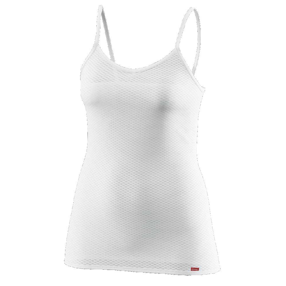 loeffler transtex® light sleeveless t-shirt blanc s femme