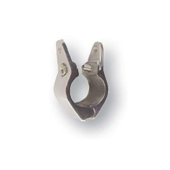 lalizas inox top slide clamp argenté 25 mm