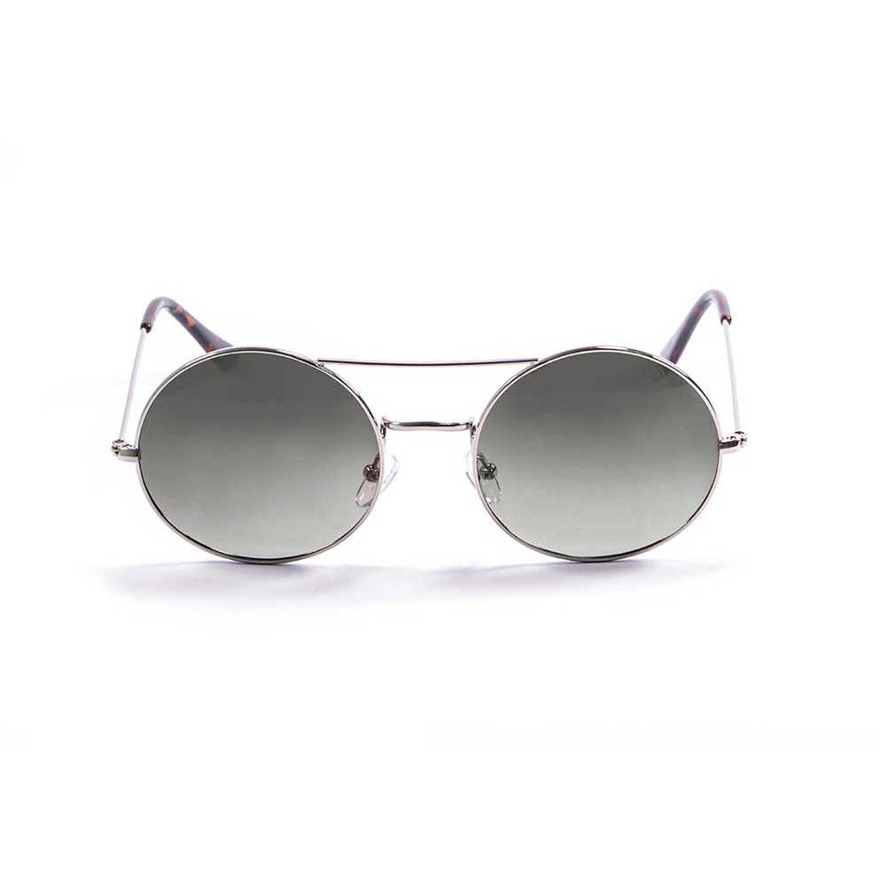 ocean sunglasses circle polarized sunglasses argenté  homme