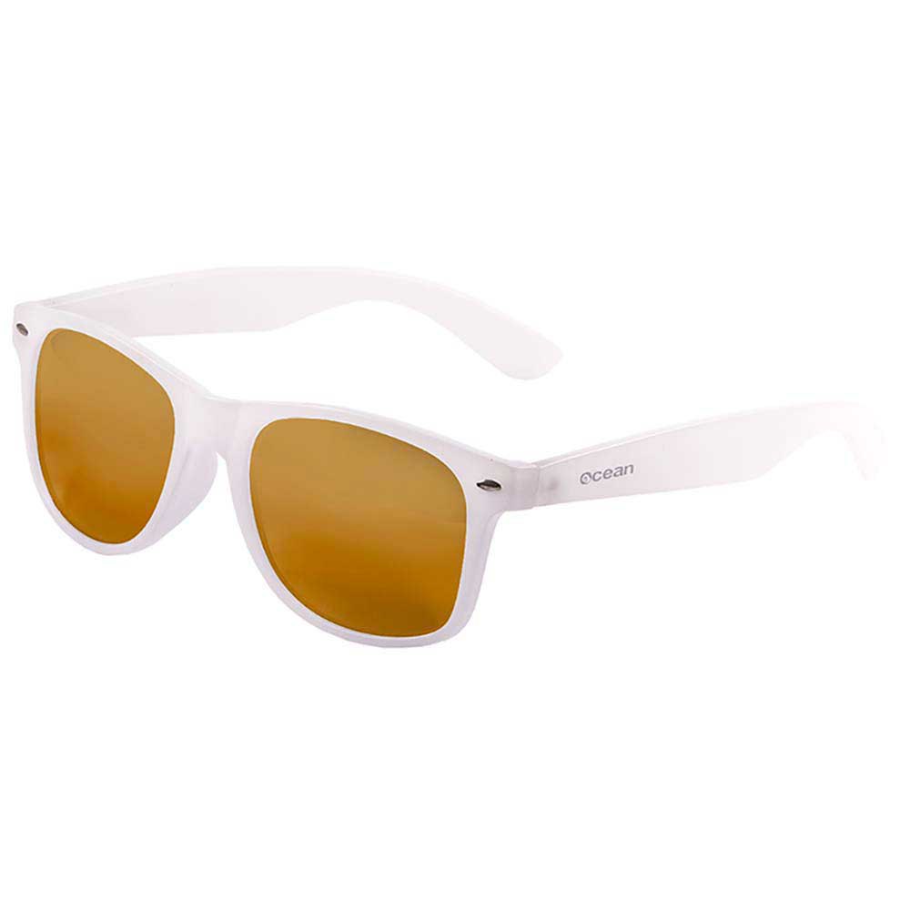 ocean sunglasses beach polarized sunglasses blanc  homme