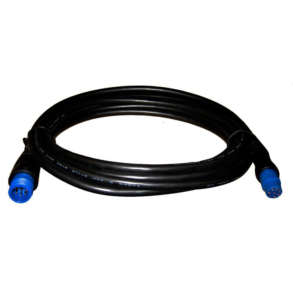 garmin xdcr extension cable noir 3 m-8 pins