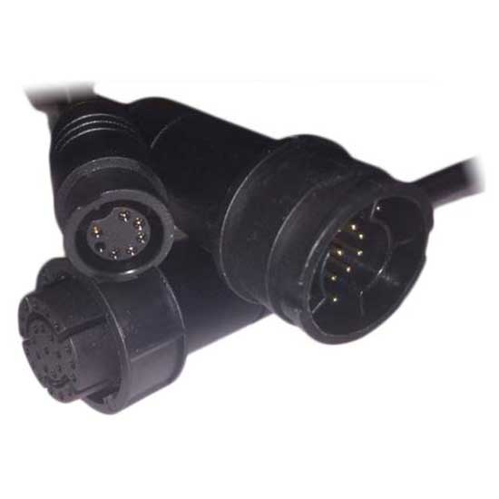 raymarine transducer to axiom realvision y cable noir 25 to 7/25 pins