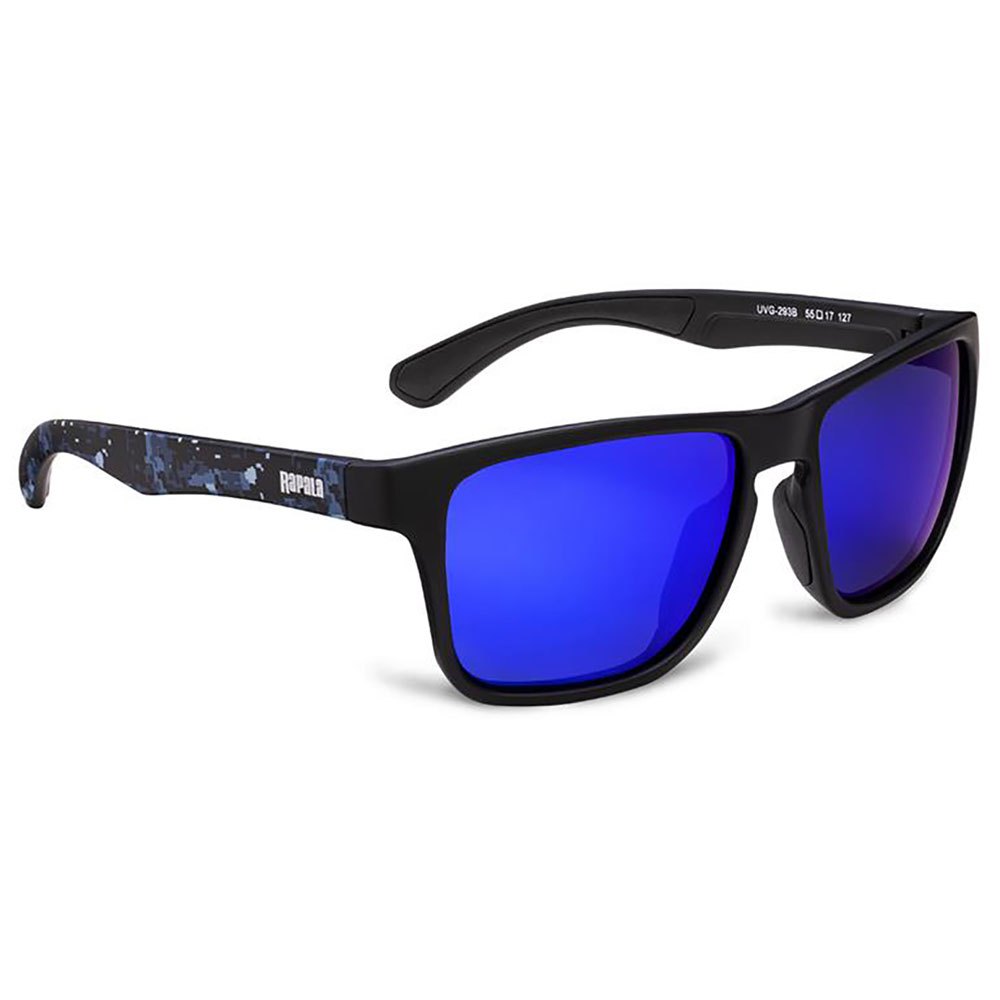 rapala urban vision gear jungle polarized sunglasses bleu,noir  homme