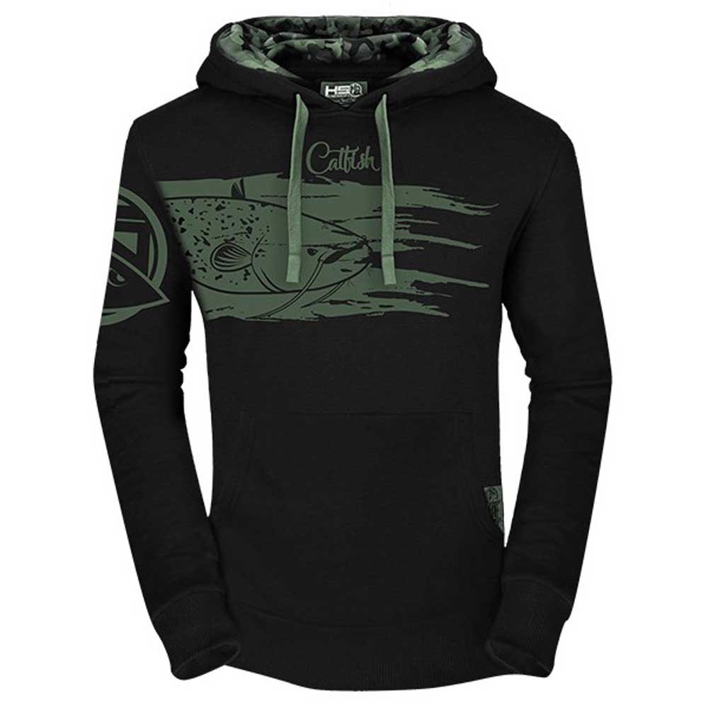 hotspot design catfish sweatshirt noir l homme