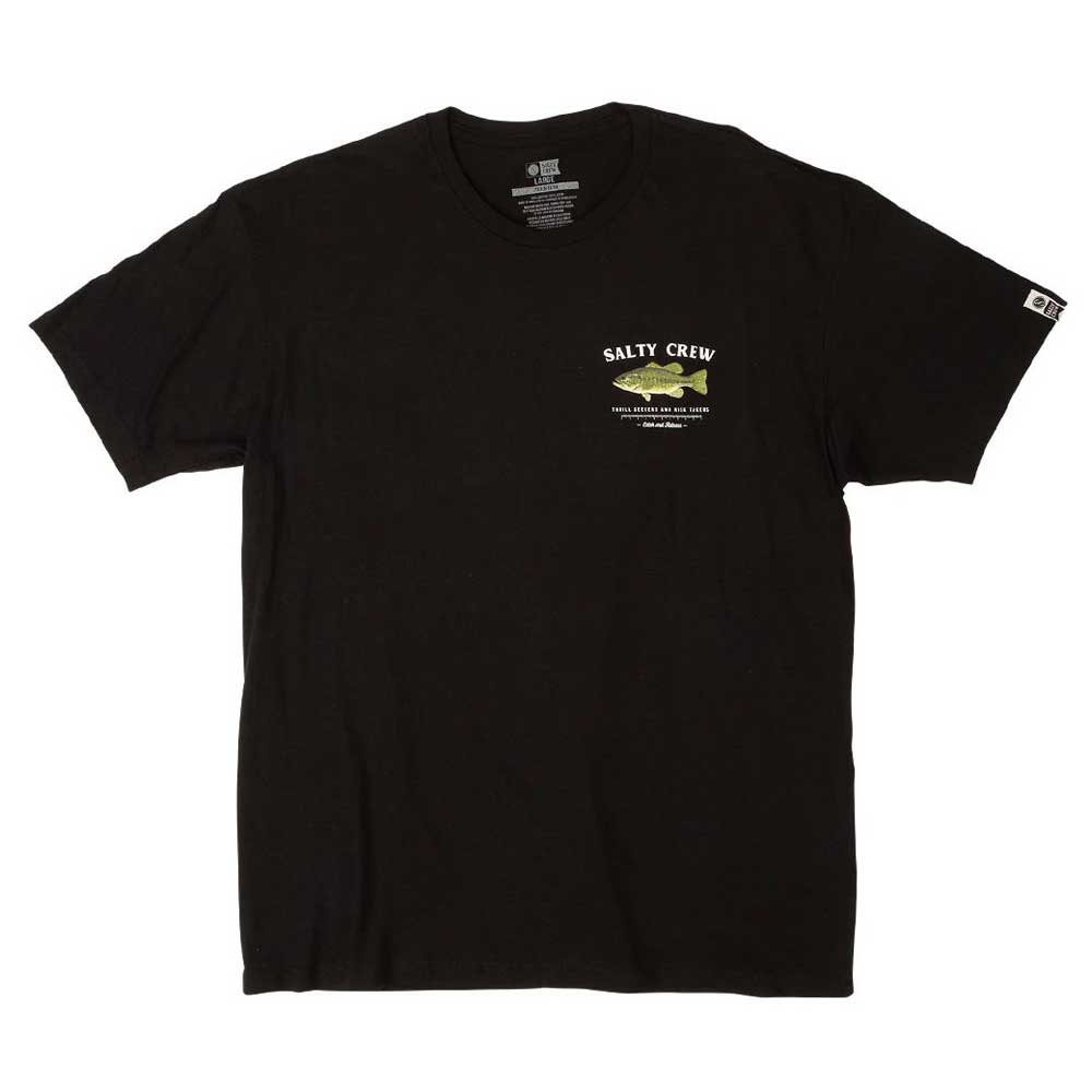 salty crew bigmouth premium short sleeve t-shirt noir s homme