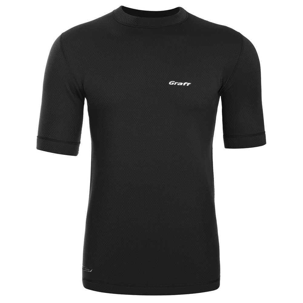 graff termo active short sleeve t-shirt noir s homme