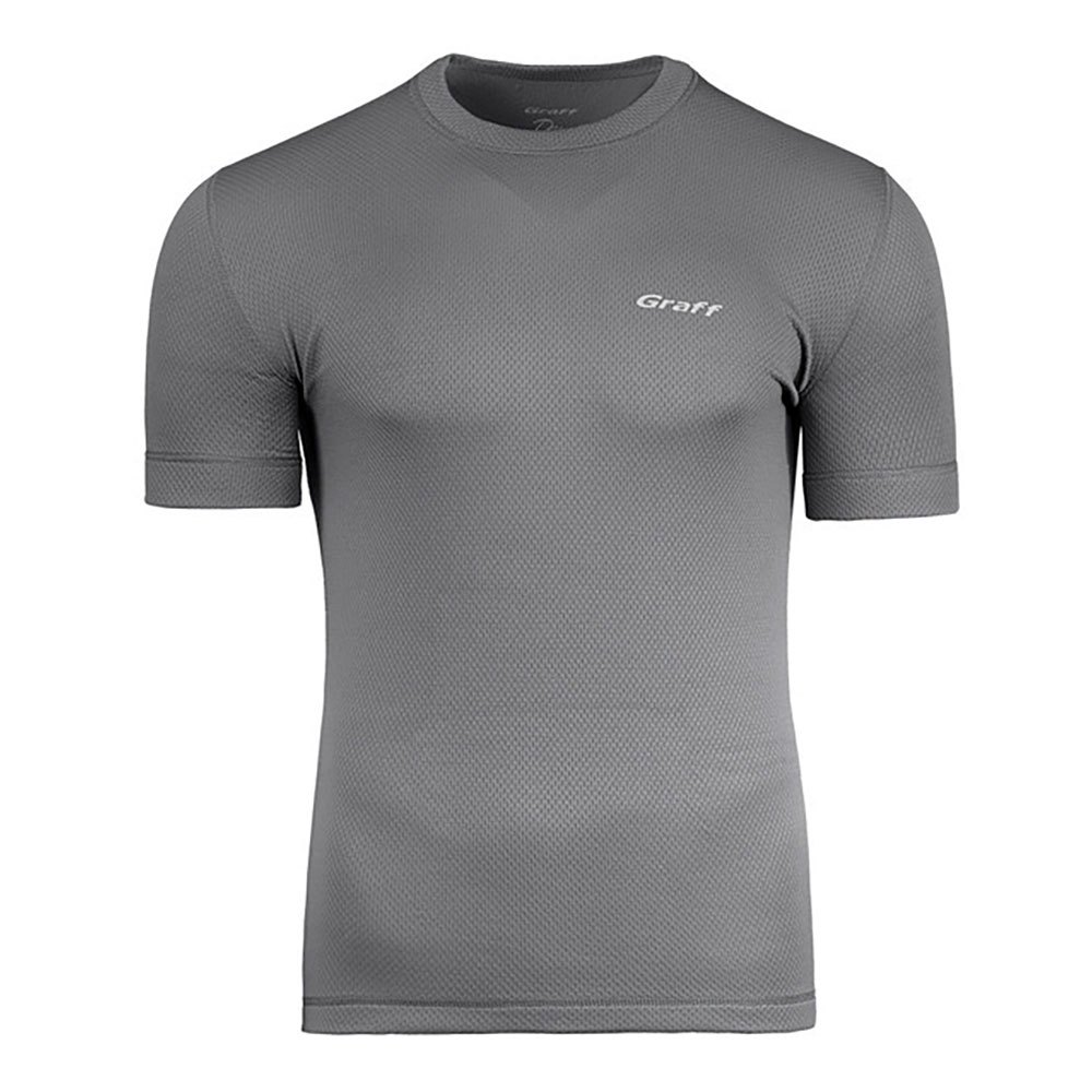 graff termo active duo skin 300 short sleeve t-shirt gris s homme