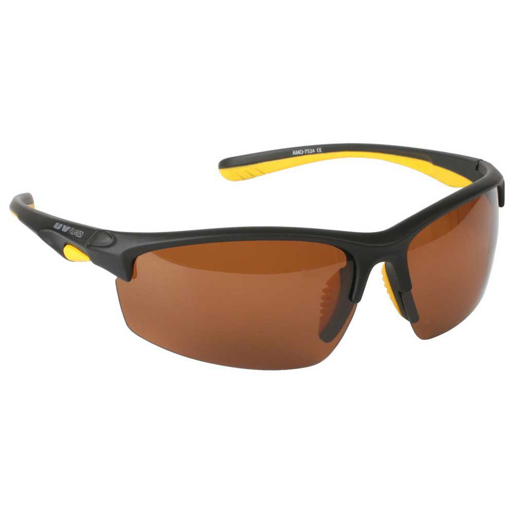 mikado 7524 polarized sunglasses marron  homme