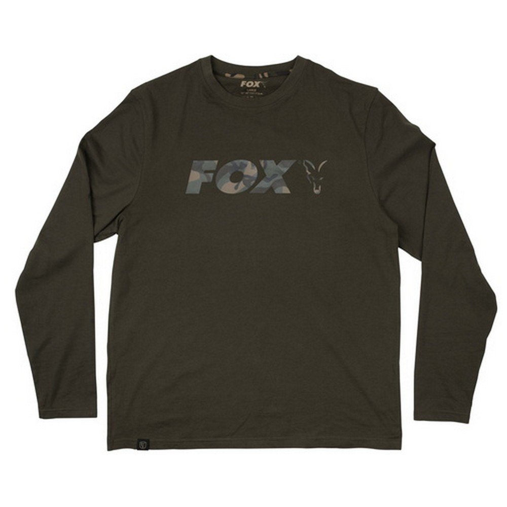 fox international long sleeve t-shirt vert 2xl homme