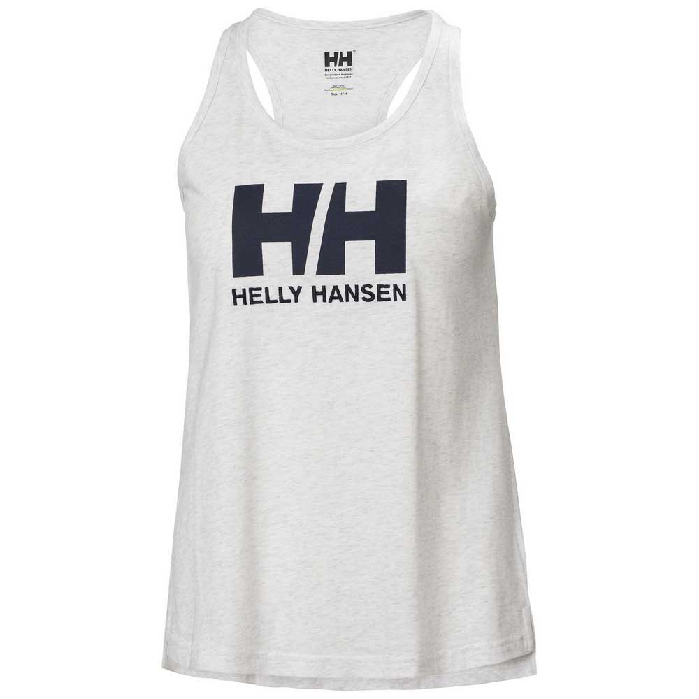helly hansen logo sleeveless t-shirt blanc xl femme