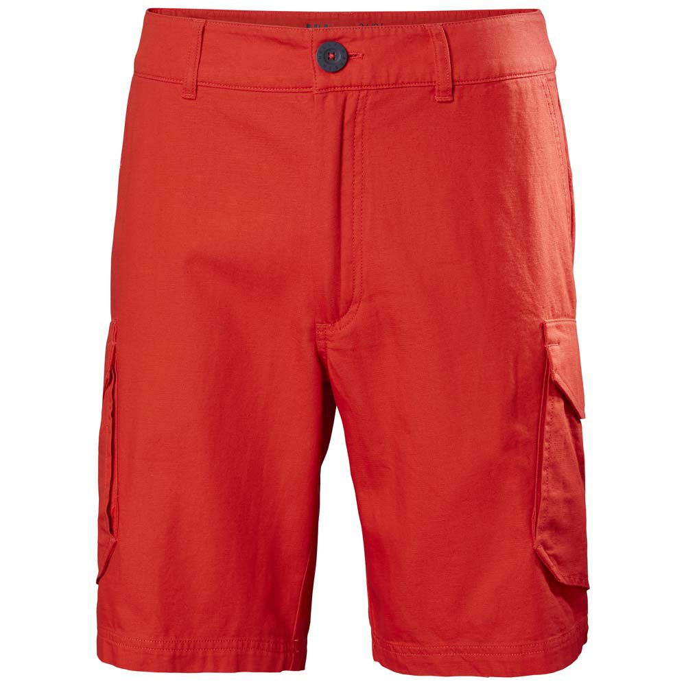 helly hansen bermuda cargo shorts rouge 28 homme