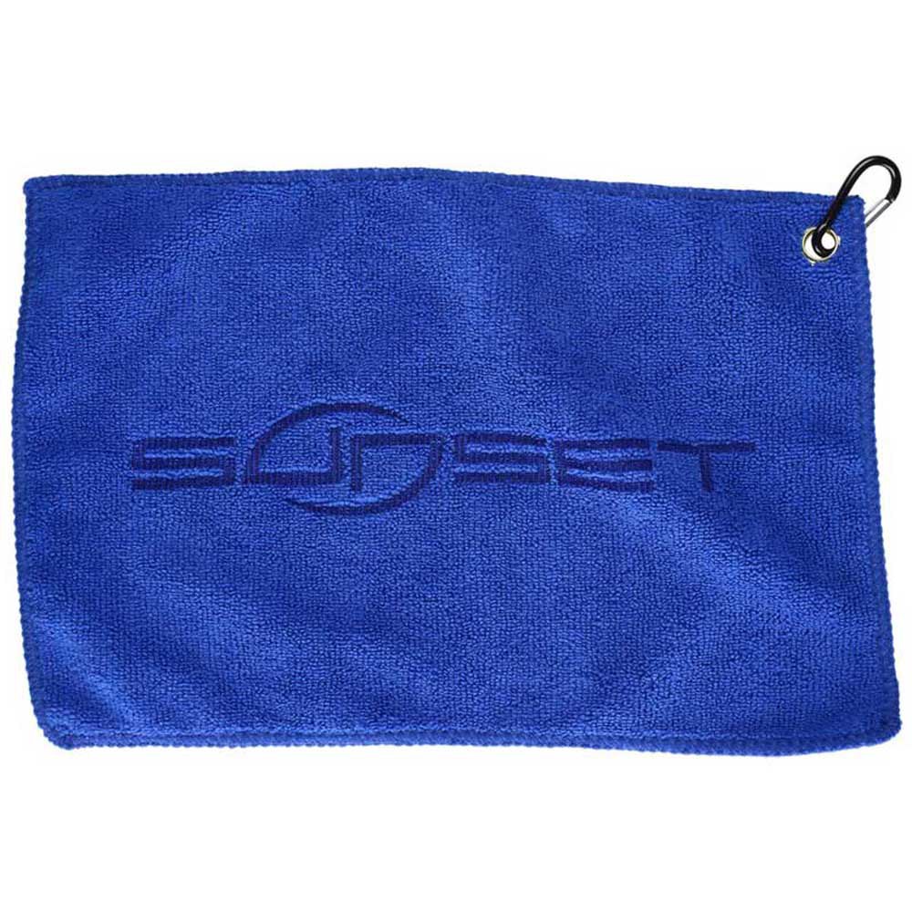 sunset sunwipe towel bleu 20 x 30 cm