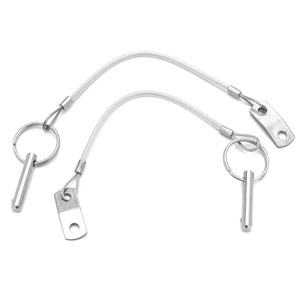 taylor quick disconnect stainless steel pull pin argenté