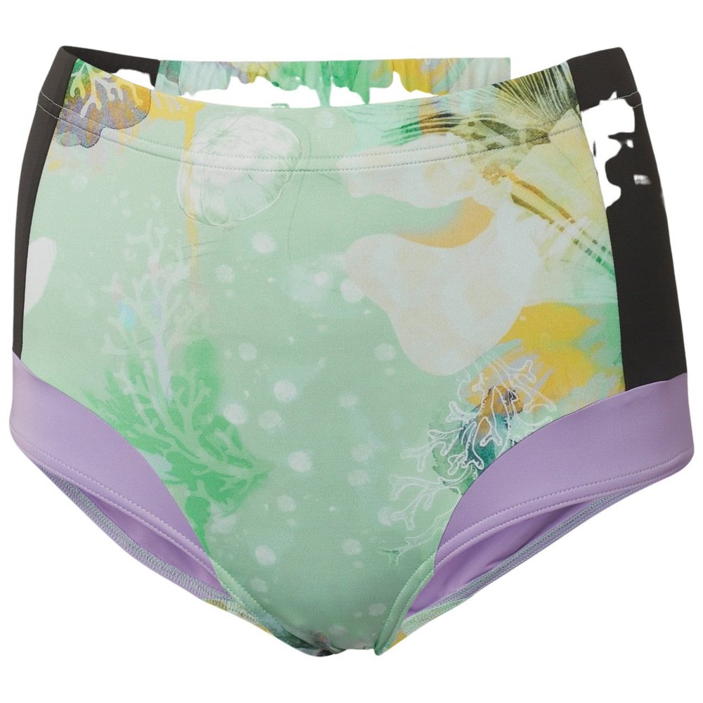 helly hansen waterwear high waist bottom bikini multicolore l femme
