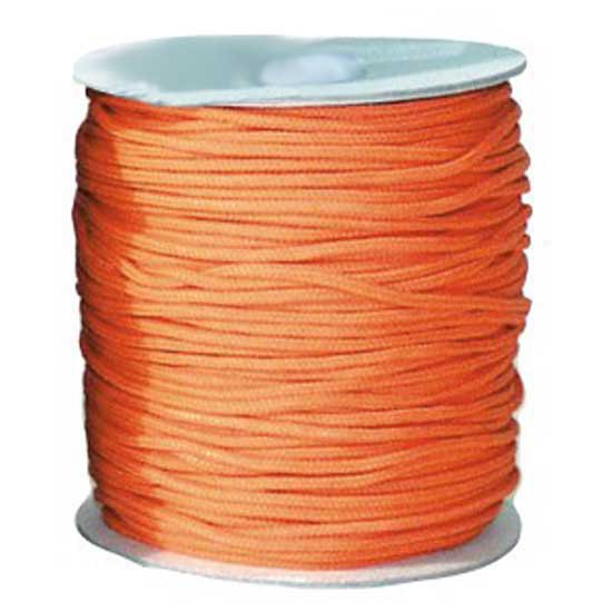 cavalieri 80865 100 m uv resistant polypropylene braided cape orange 3 mm