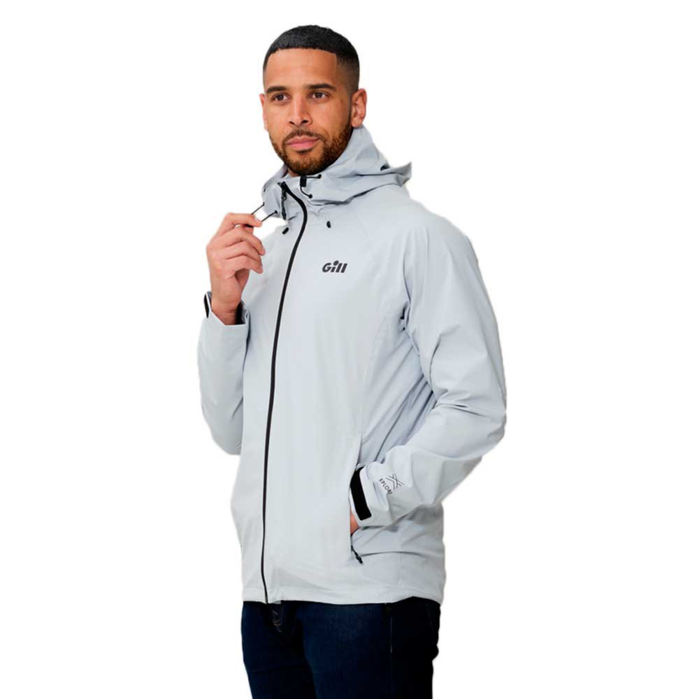 gill voyager jacket gris m homme