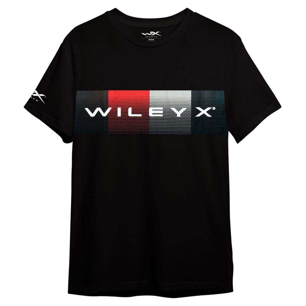wiley x core short sleeve t-shirt noir s homme