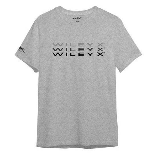 wiley x core short sleeve t-shirt gris m homme