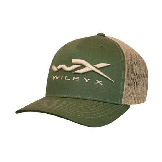 wiley x snapback cap vert  homme
