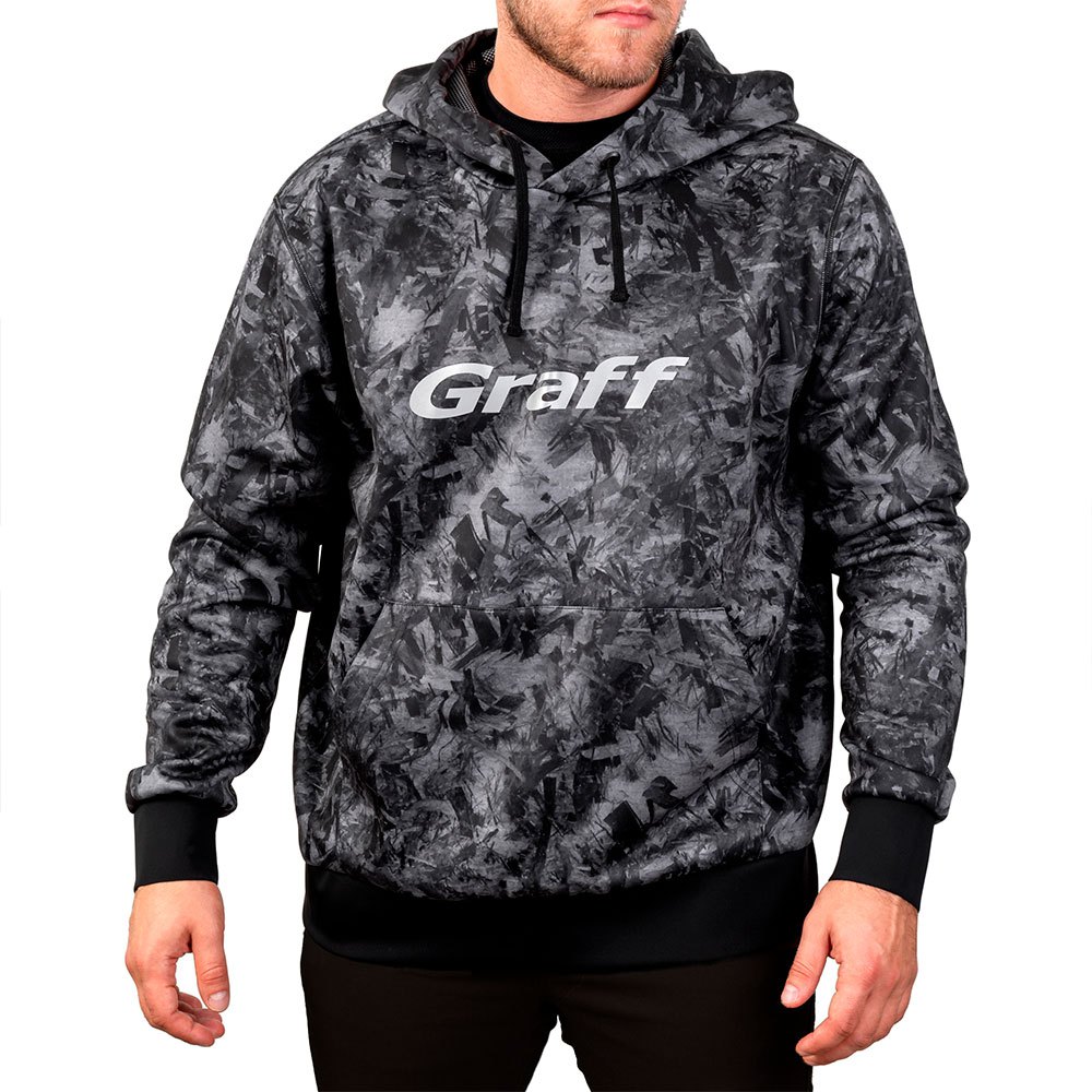 graff waterproof hoodie gris s homme