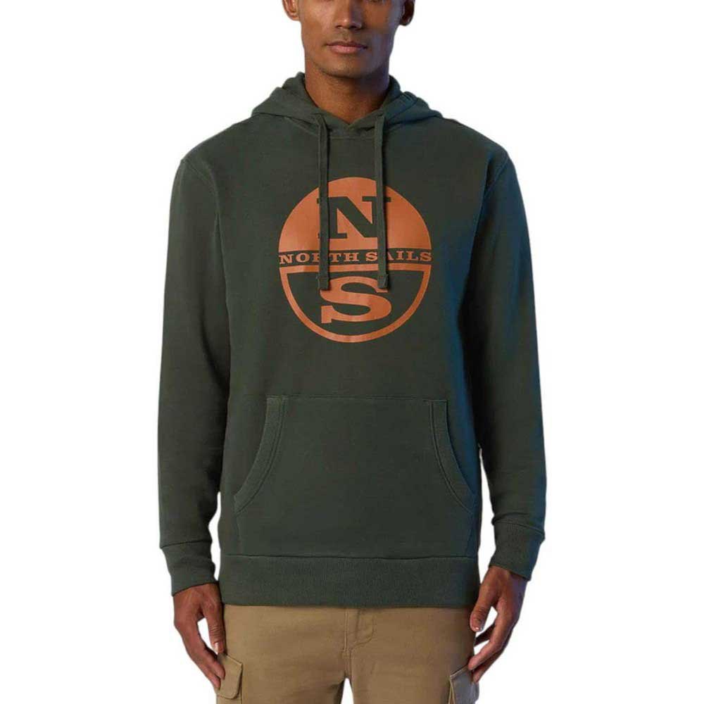 north sails graphic hoodie vert s homme