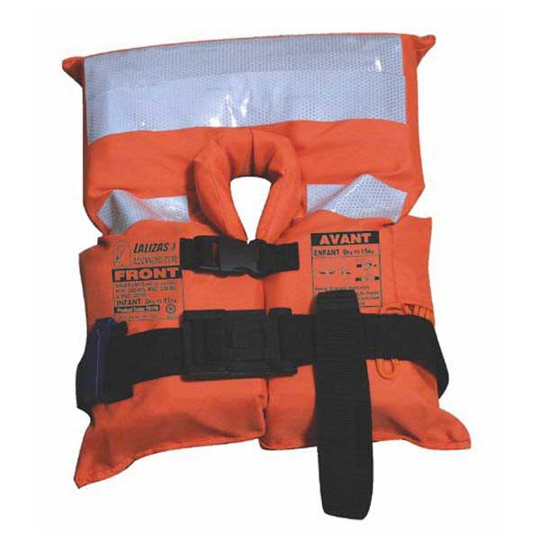 lalizas solas 2010 lsa baby lifejacket orange 0-15 kg
