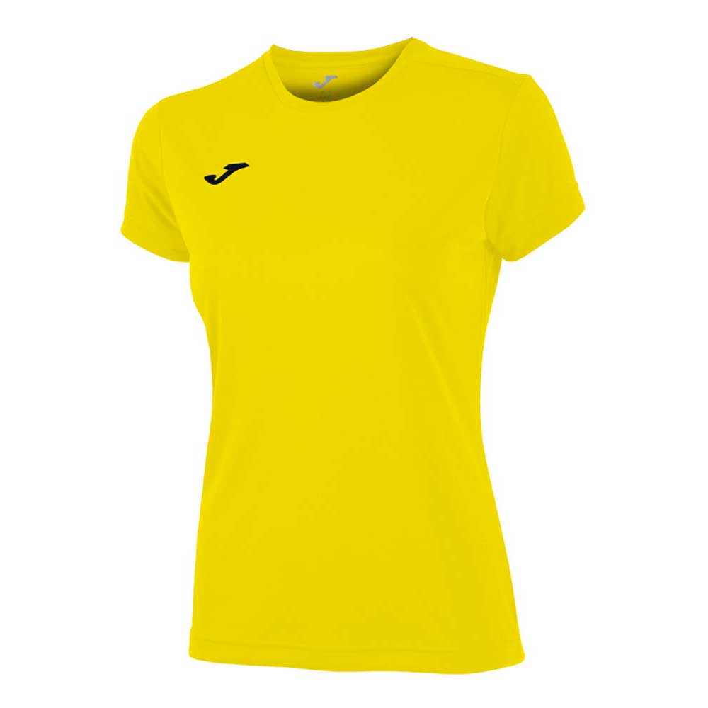 joma combi short sleeve t-shirt jaune 2xl femme