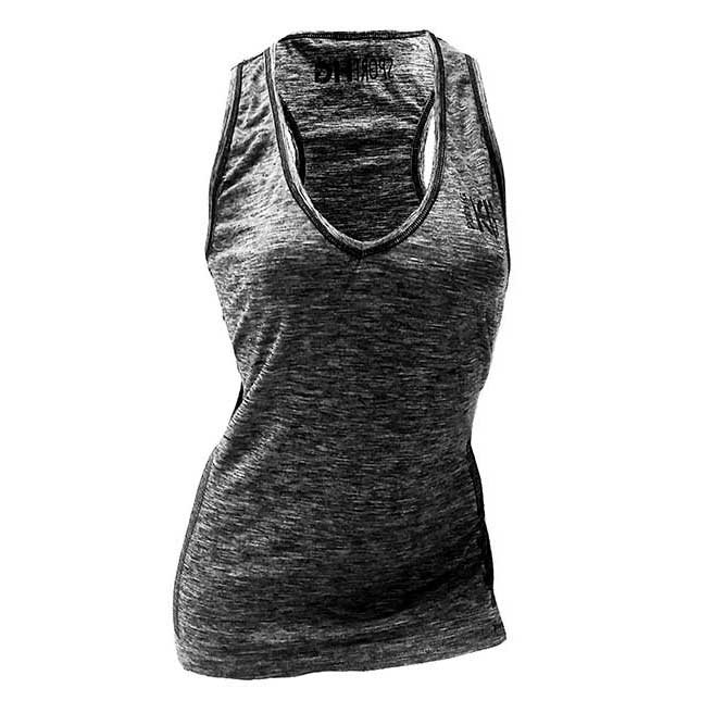 sport hg ultralight sleeveless t-shirt noir,gris l femme