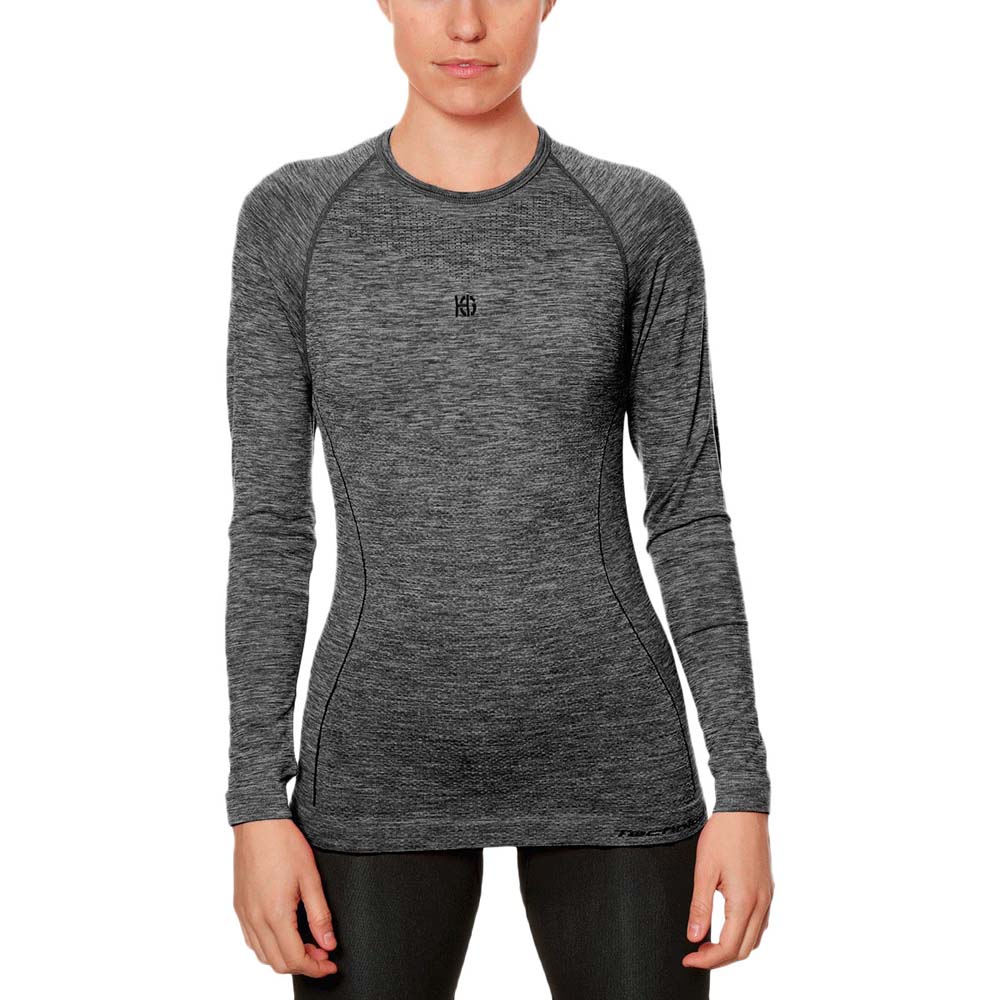 sport hg boreal long sleeve t-shirt noir,gris s femme
