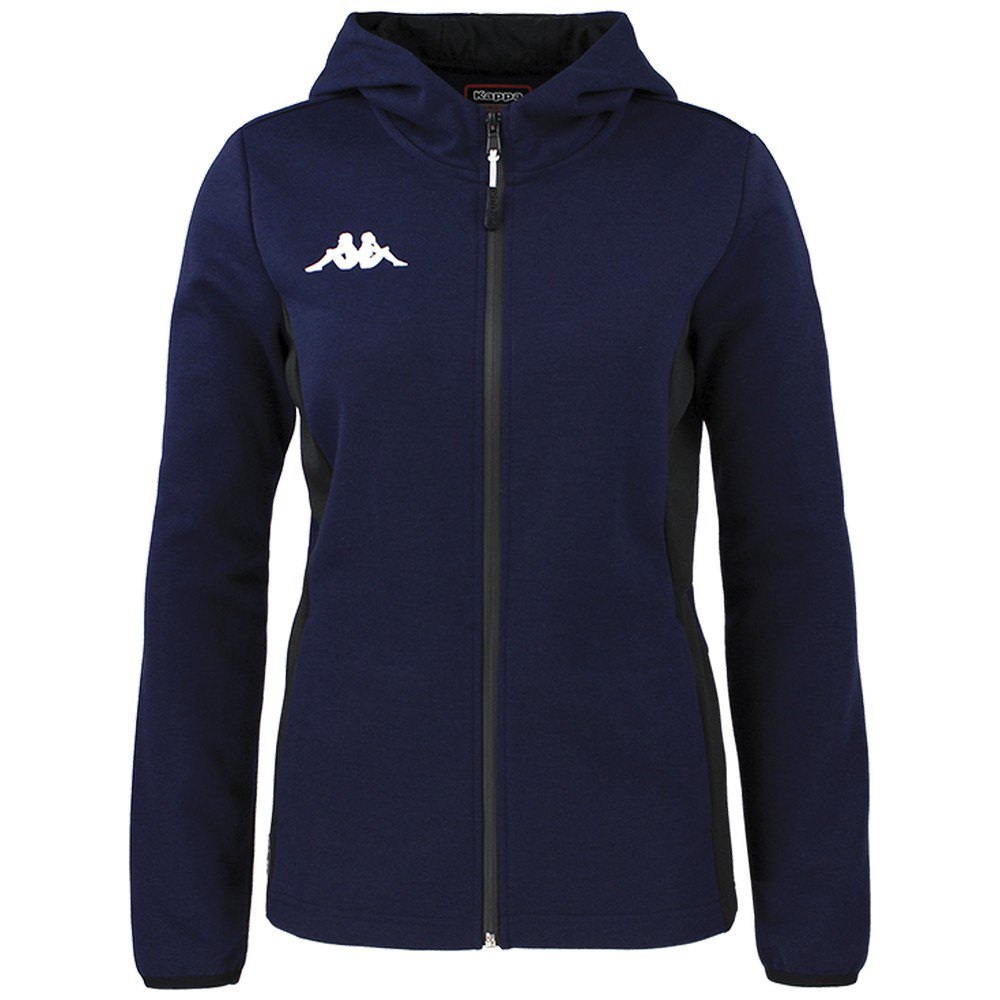 kappa marzama hoodie jacket bleu,noir 2xl femme