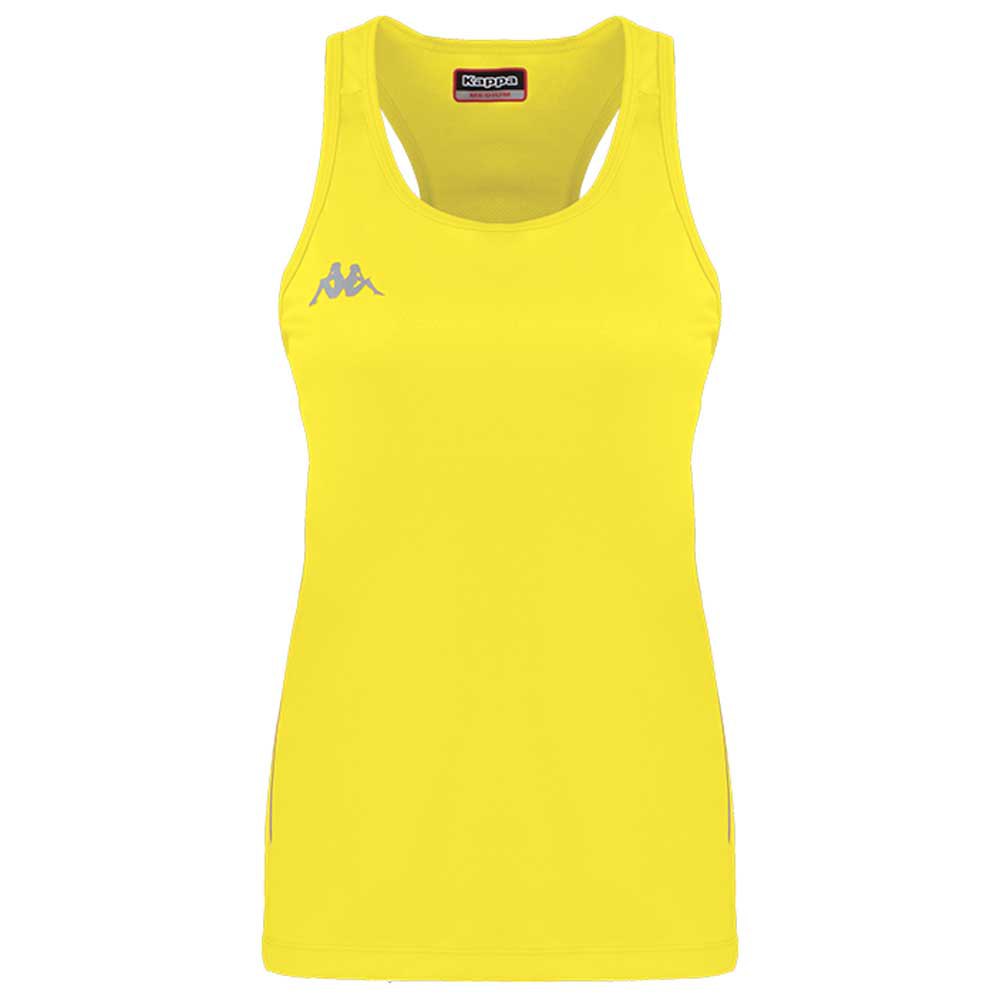 kappa fanti sleeveless t-shirt jaune 2xl femme