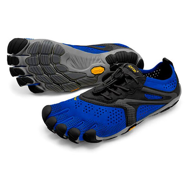 vibram fivefingers v run running shoes bleu eu 45 homme