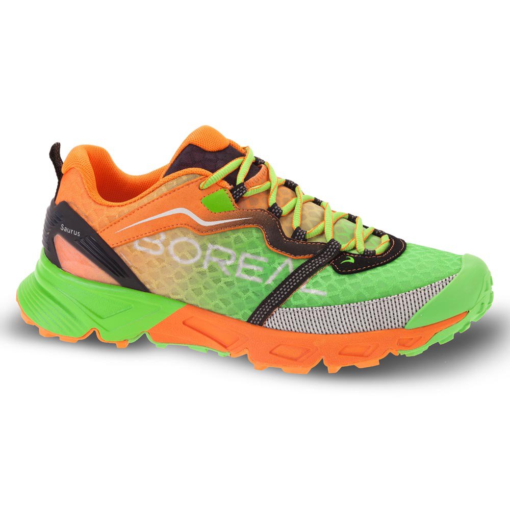 boreal saurus trail running shoes vert,orange eu 42 homme