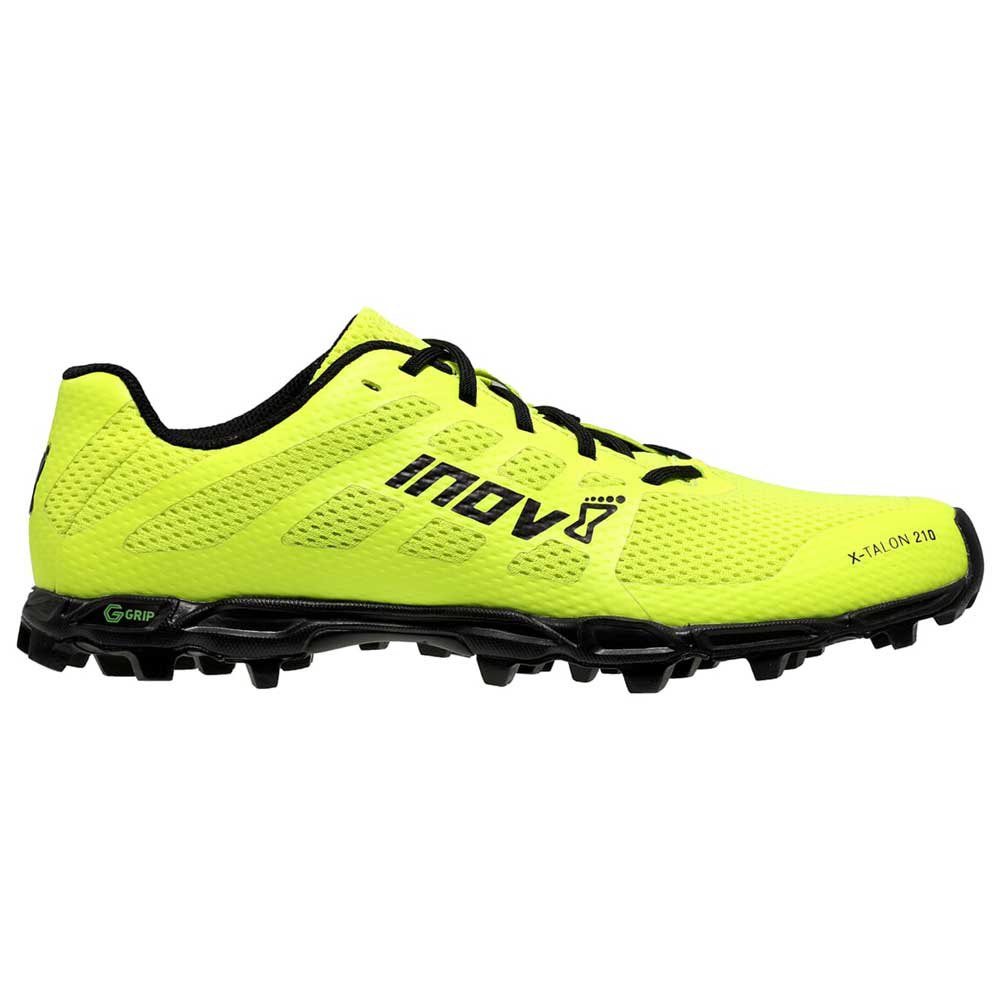 inov8 x-talon g 210 v2 narrow trail running shoes jaune,noir eu 45 1/2 homme