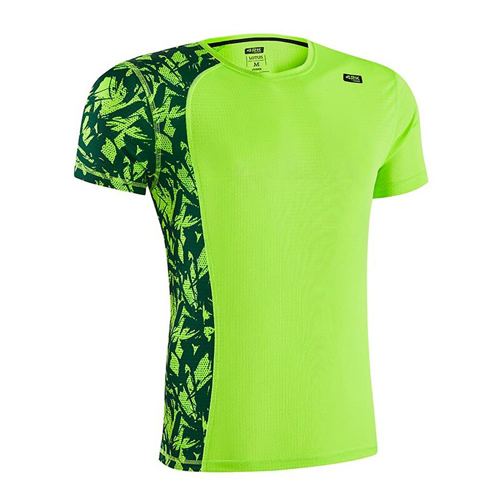42k running lotus short sleeve t-shirt vert xs homme