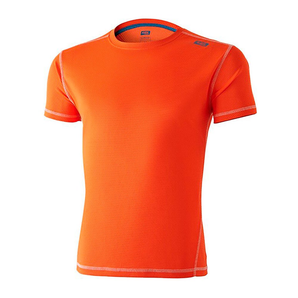 42k running lunar short sleeve t-shirt orange 2xl homme