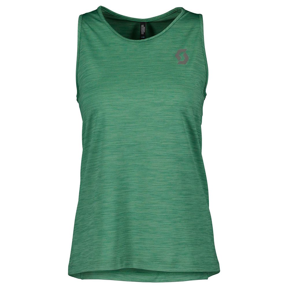 scott trail run lt sleeveless t-shirt vert xs femme