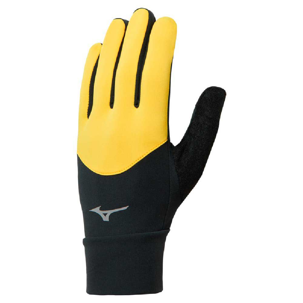 mizuno warmalite gloves jaune,noir eu 38-40 homme