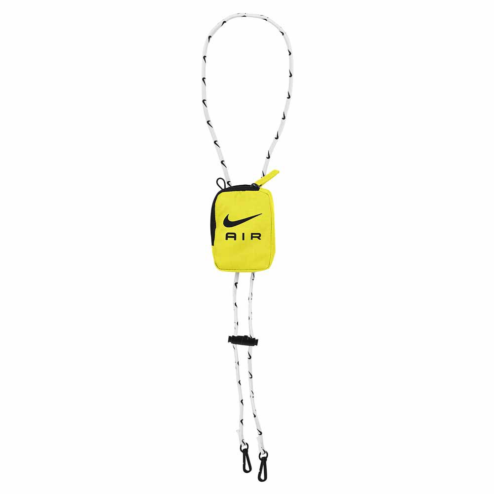 nike accessories pouch air lanyard jaune