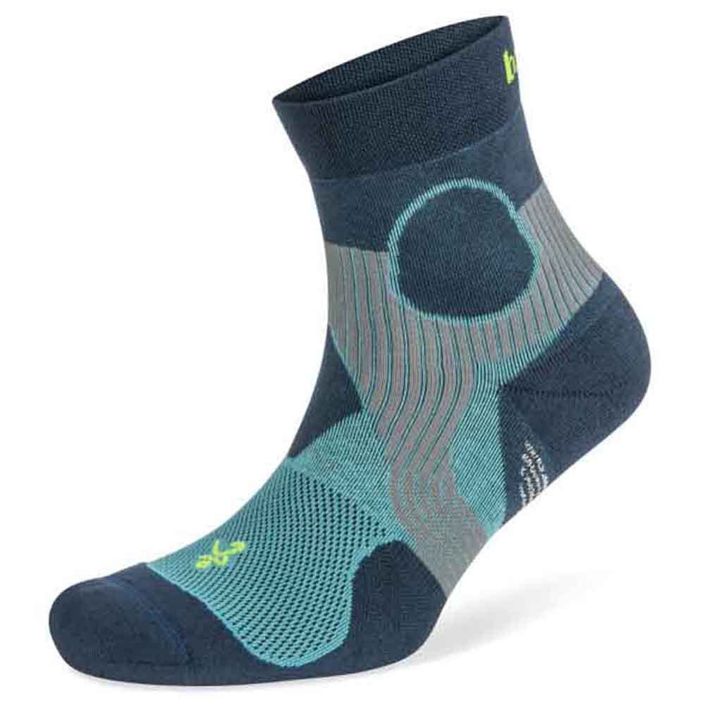 balega support half socks bleu eu 36-39 1/2 homme
