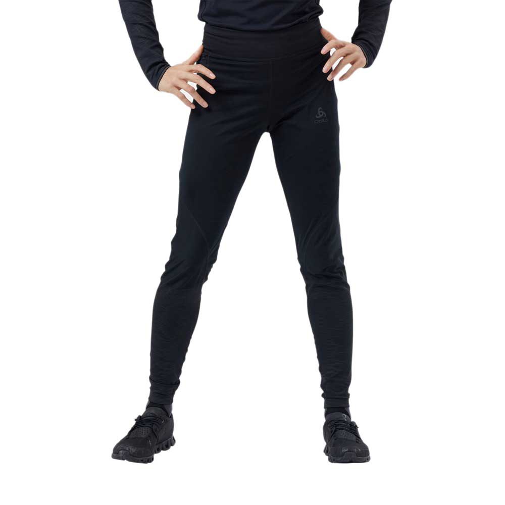 odlo zeroweight warm reflective leggings noir xl femme