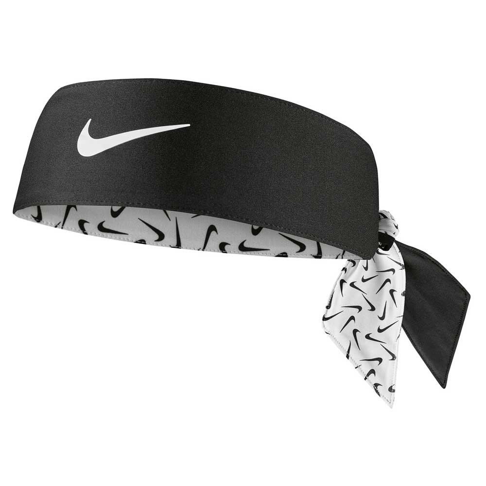 nike accessories dri-fit 3.0 reversible printed headband noir  homme