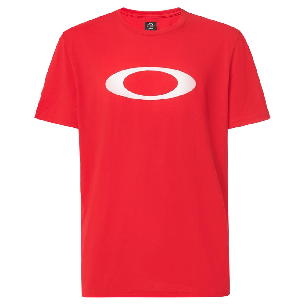 oakley apparel o-bold ellipse short sleeve t-shirt rouge m homme