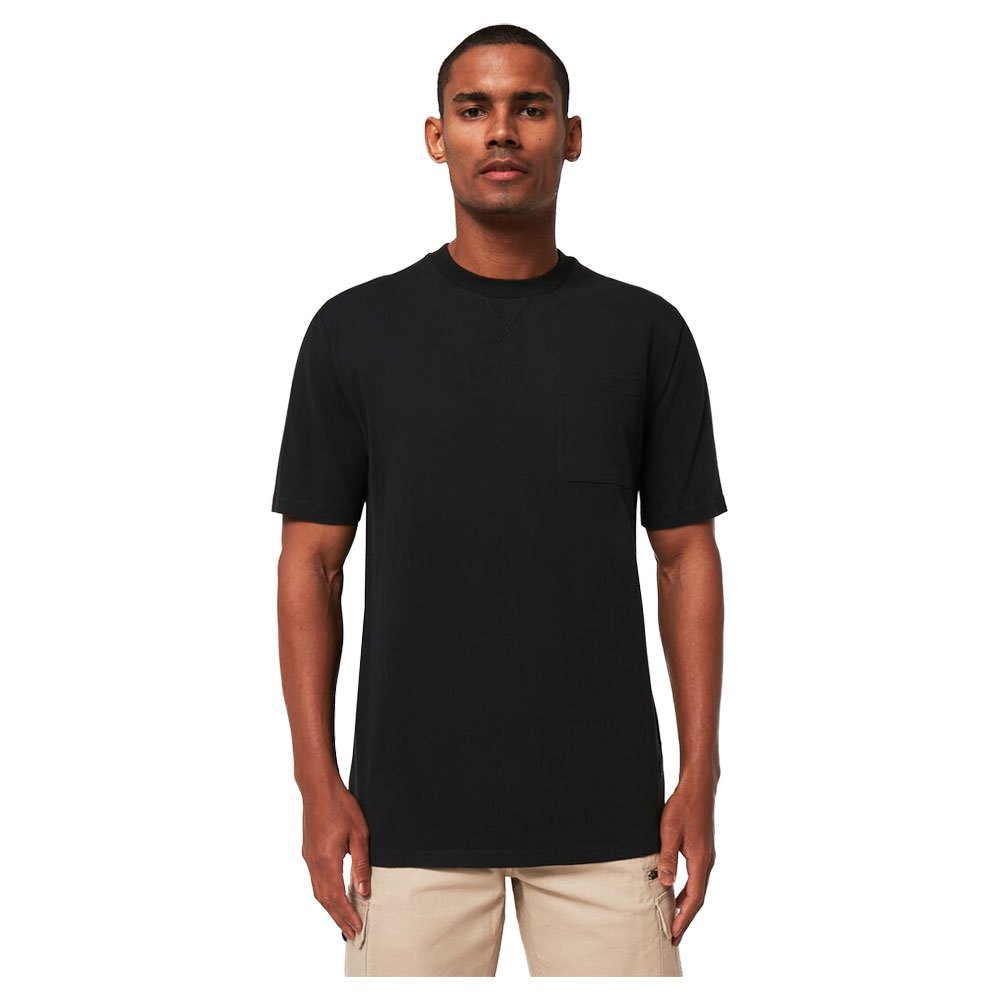 oakley apparel relax pocket ellipse short sleeve t-shirt noir xs homme